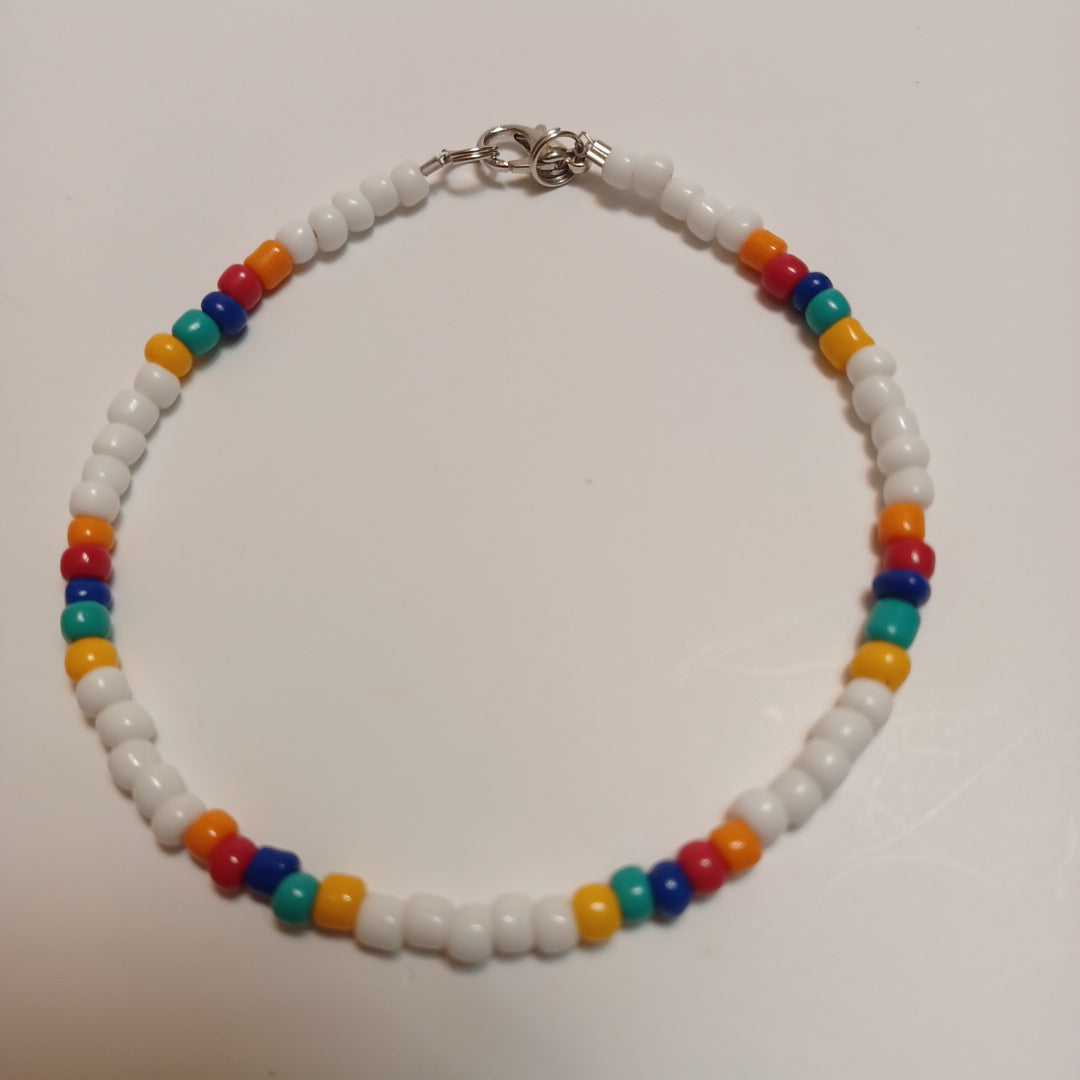 Rainbow anklets