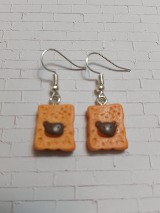 Bread Earrings