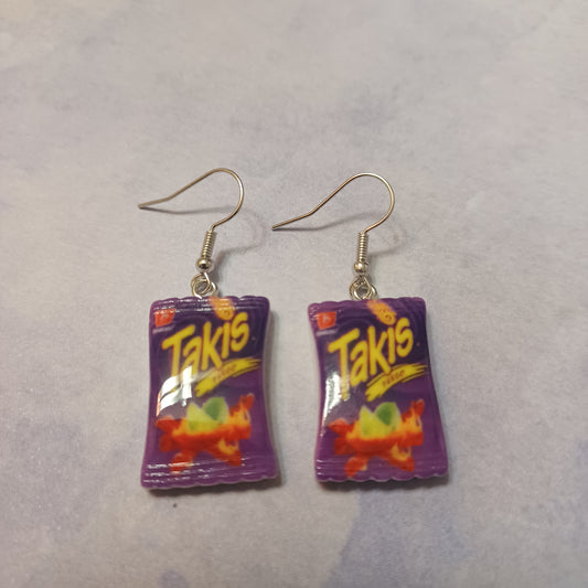Takis Chip Earrings