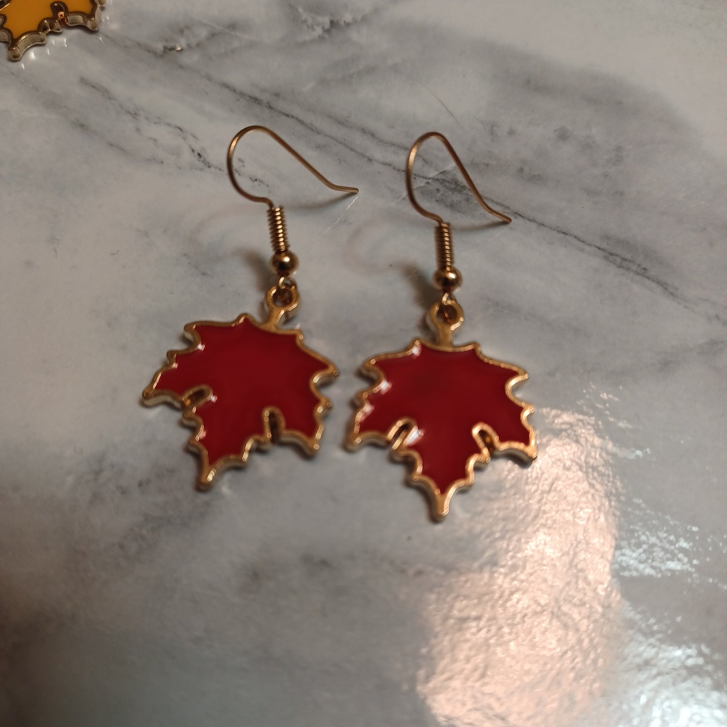 Fall Leaves Earrings / Maple Leaves Earrings