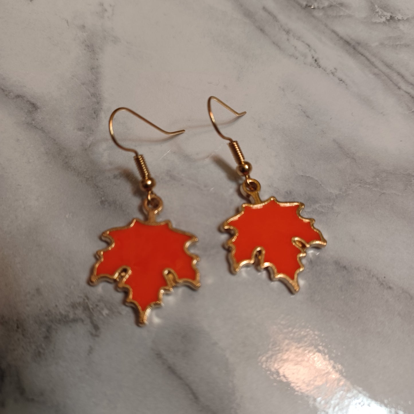 Fall Leaves Earrings / Maple Leaves Earrings