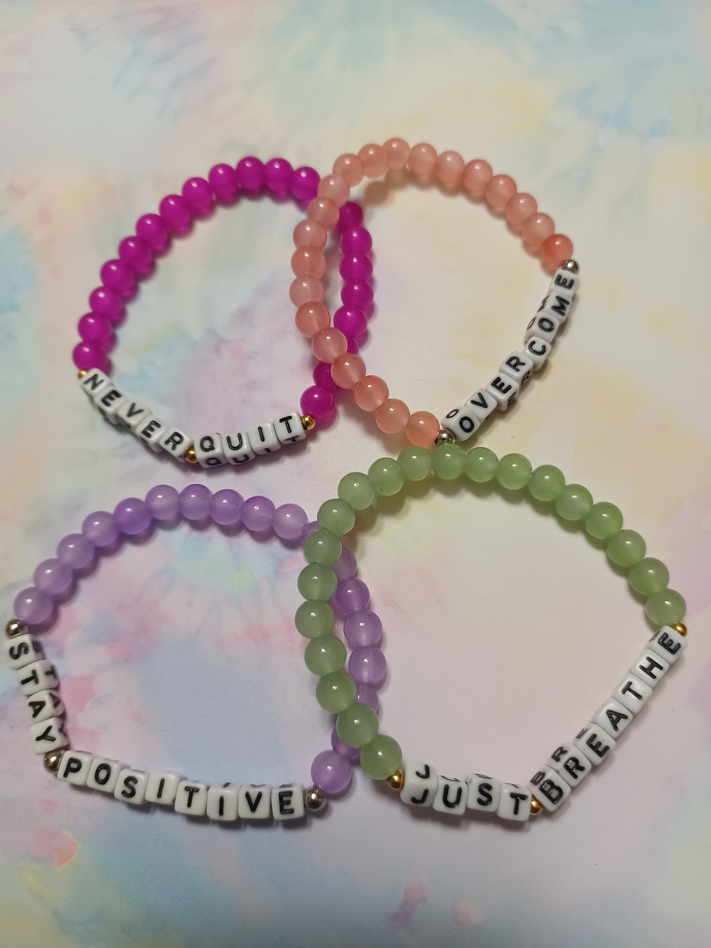 Inspirational Word Bracelets