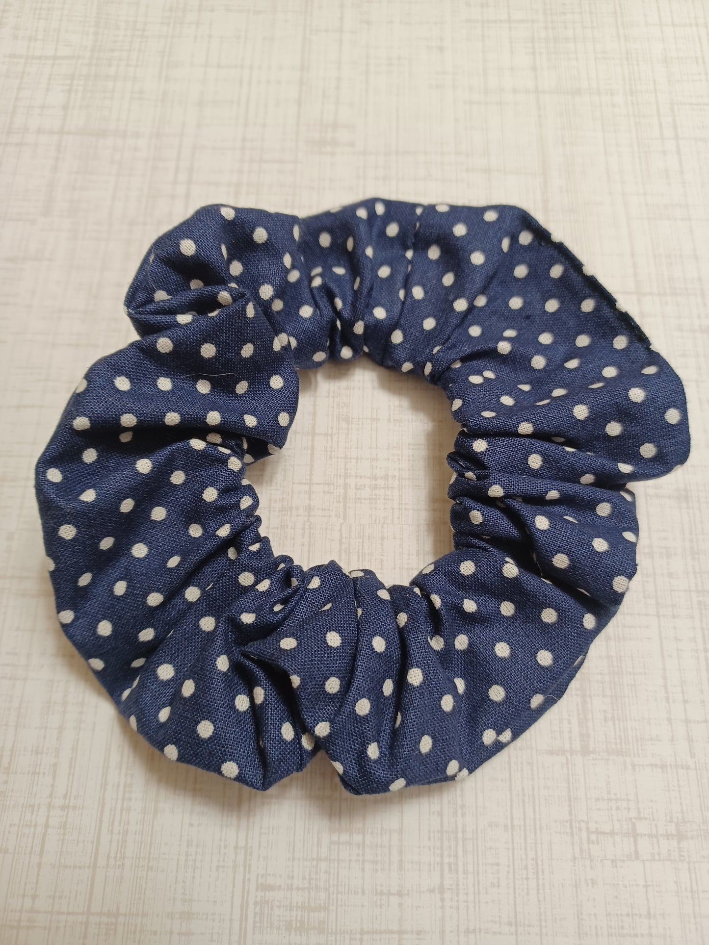 Polka Dot Hair Scrunchie