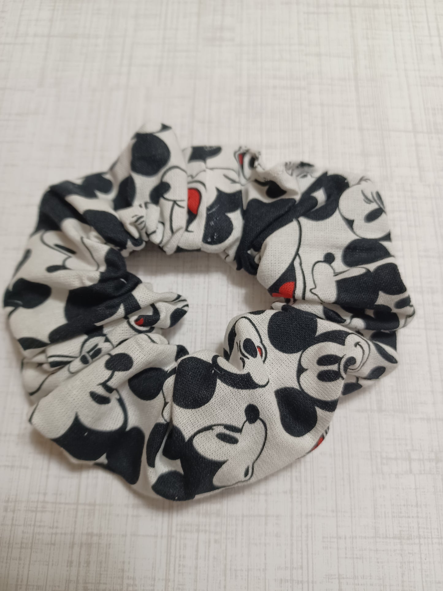 Mickey & Minnie Mouse Hair Scrunchie
