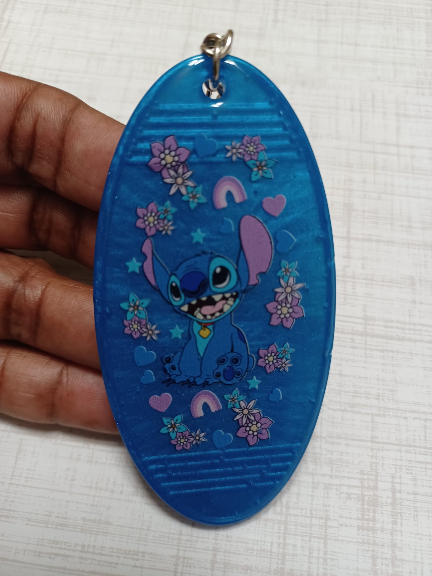 Stitch Motel Keychain