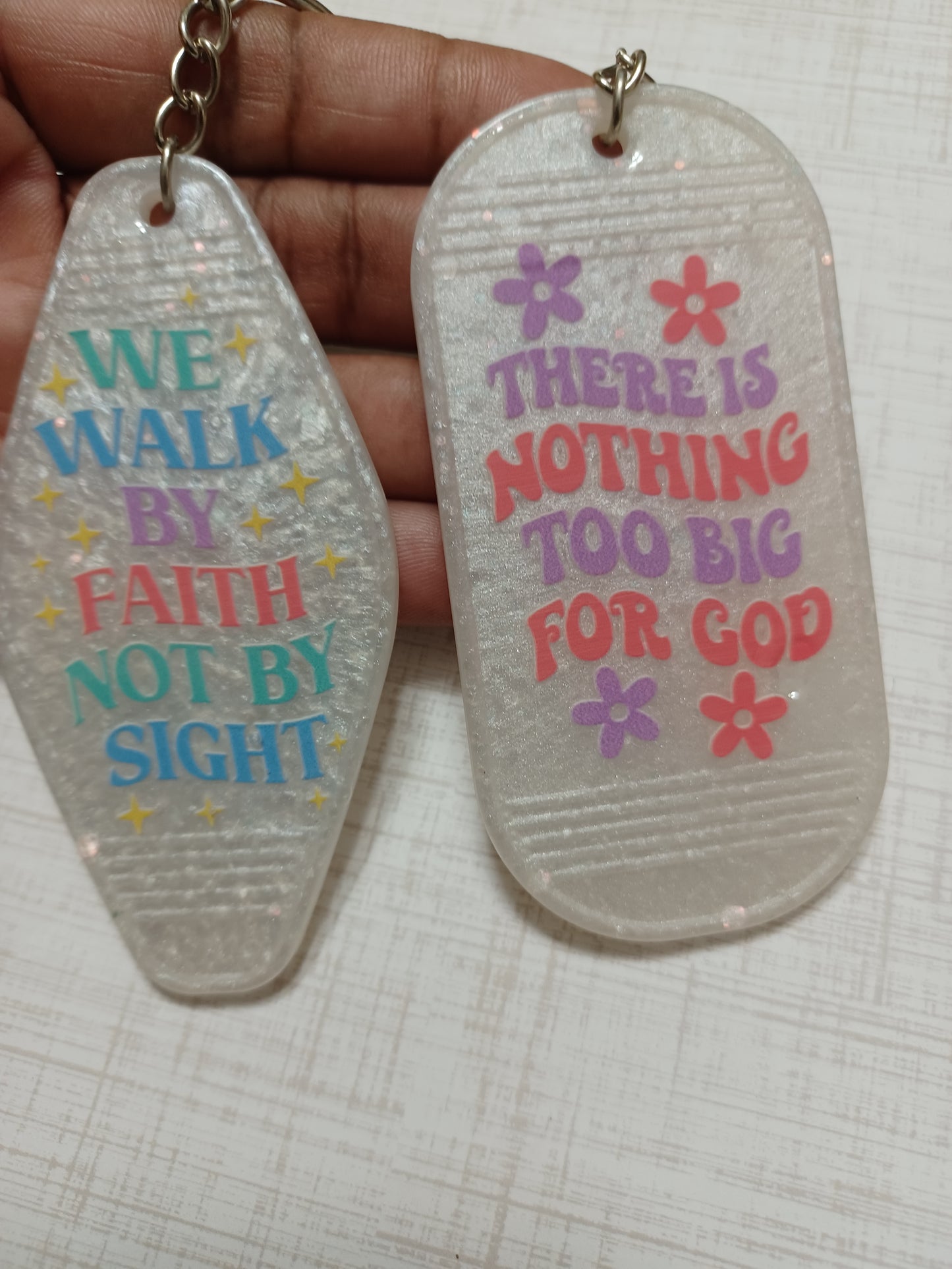 Spiritual Motel Keychain
