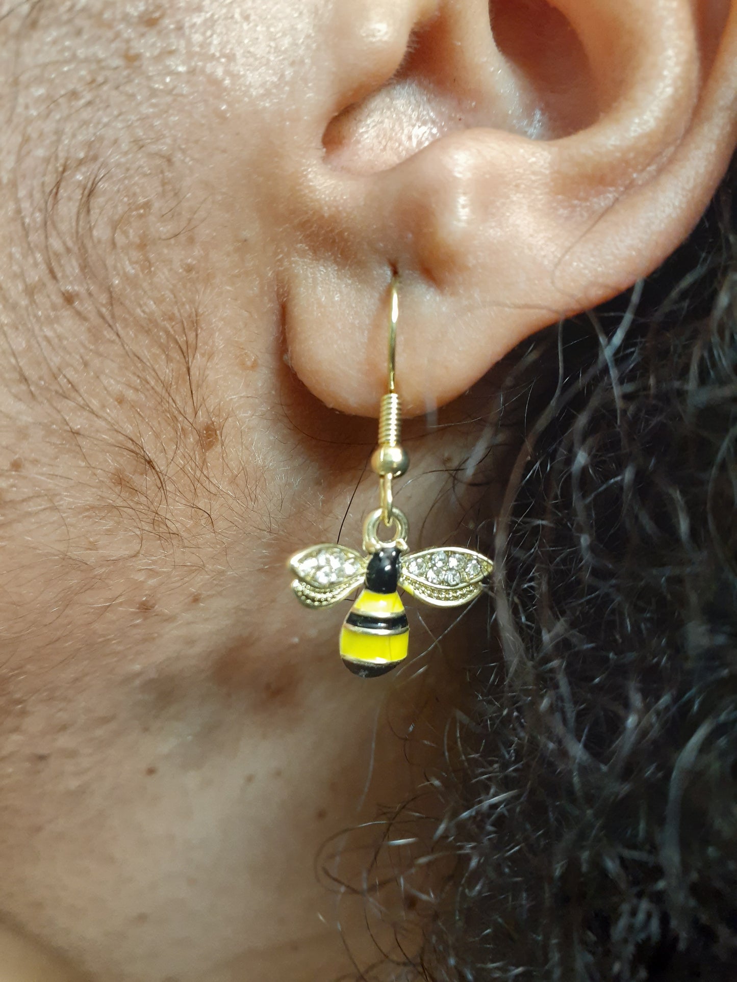 Honeybee Earring, Bee Earrings