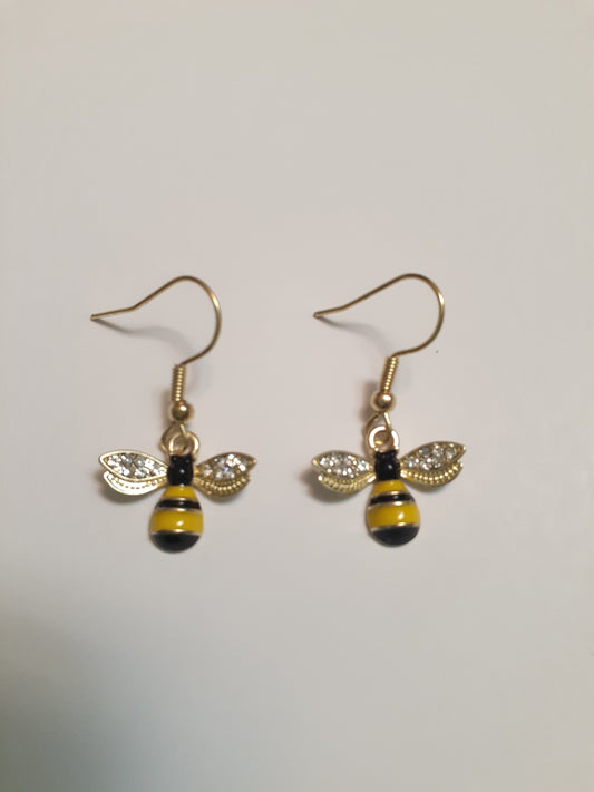Honeybee Earring, Bee Earrings