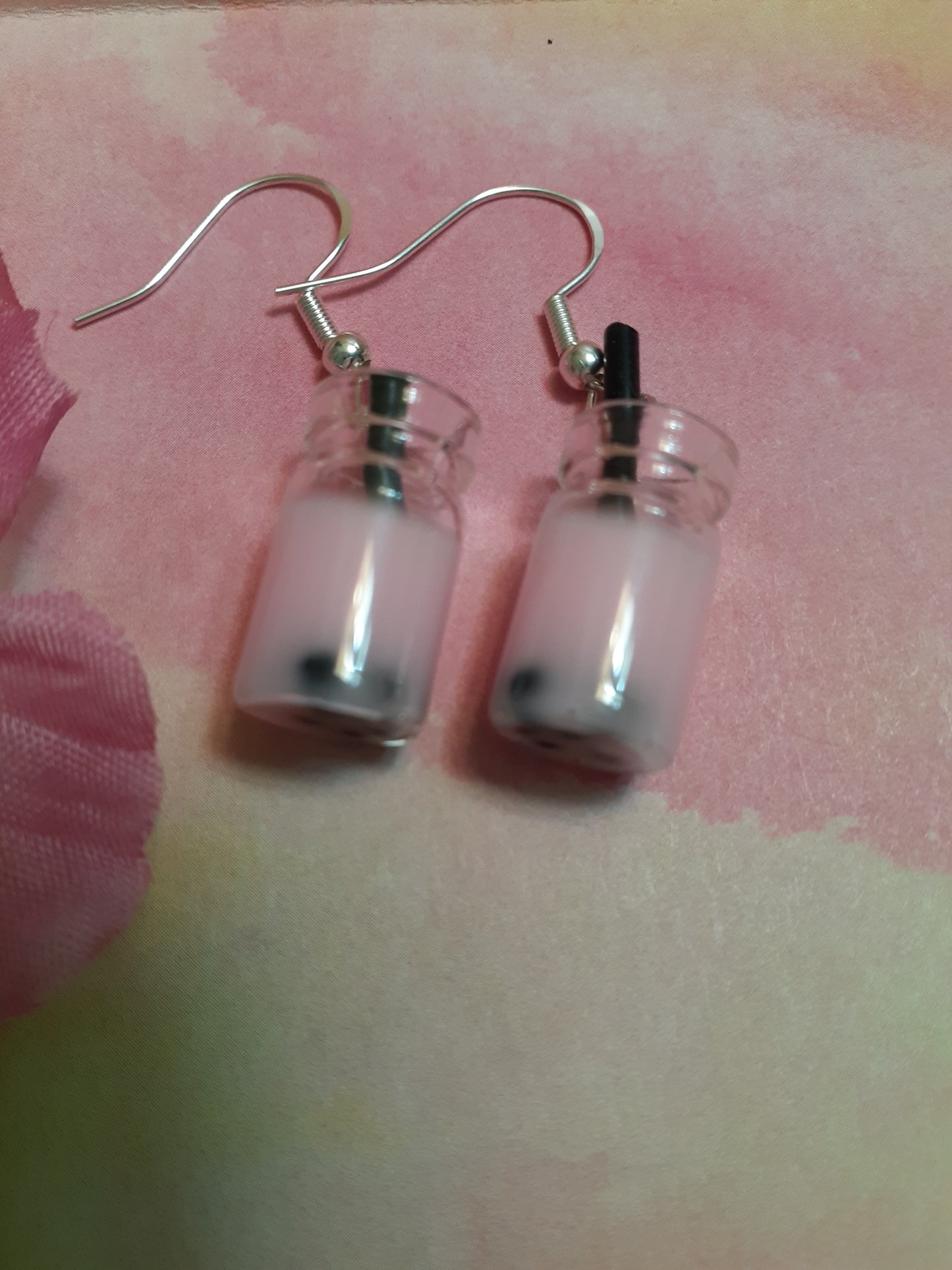 Boba Tea Earring