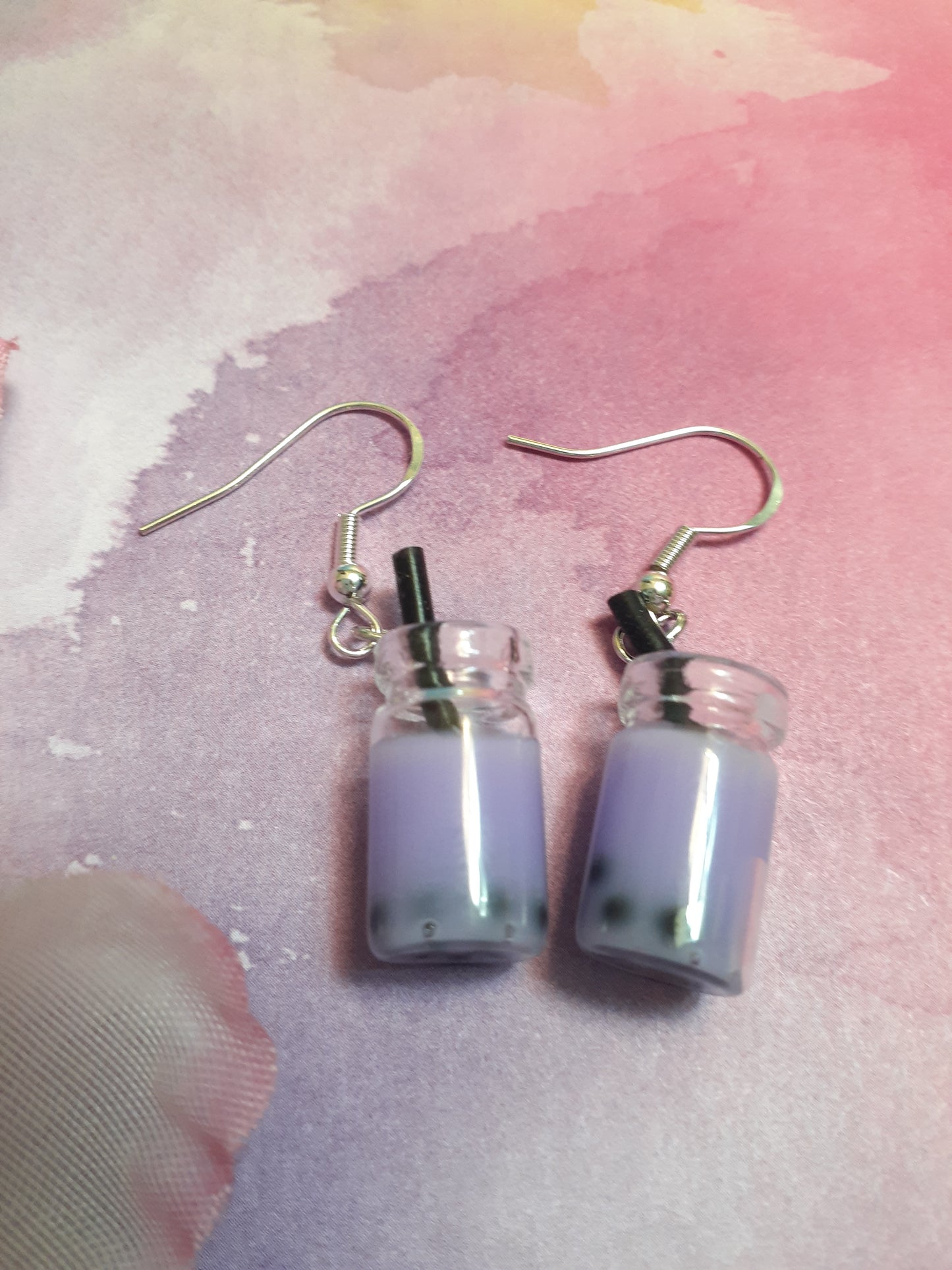 Boba Tea Earring