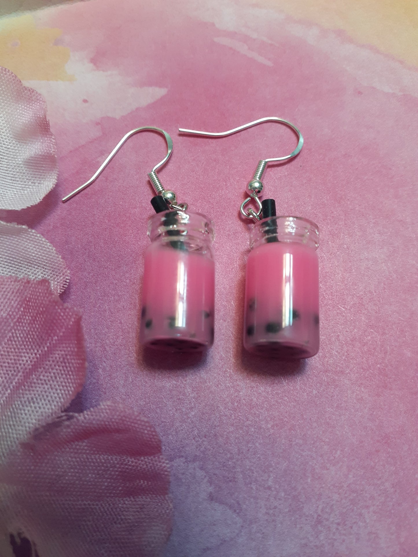 Boba Tea Earring