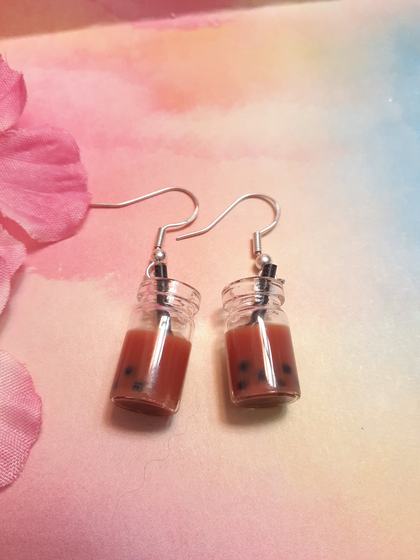 Boba Tea Earring