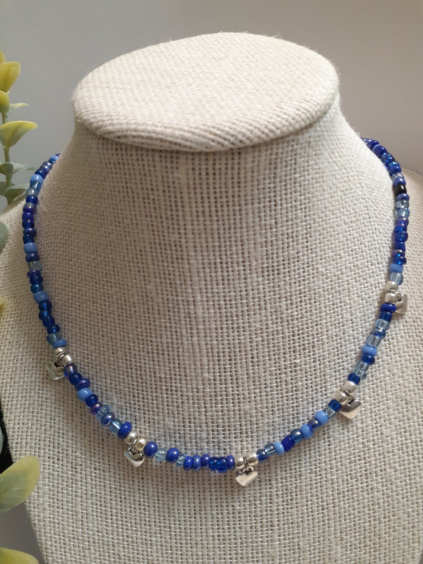 Beaded Heart Necklace