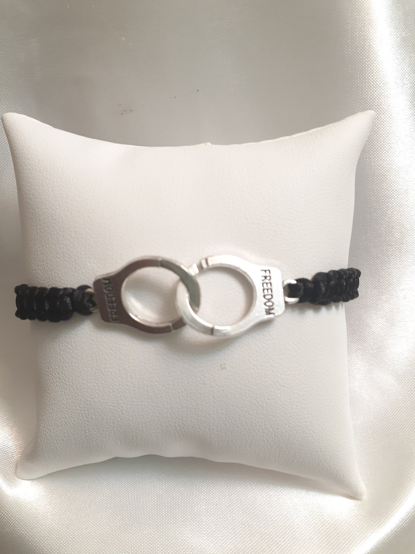 Freedom Handcuff Macrame Bracelets