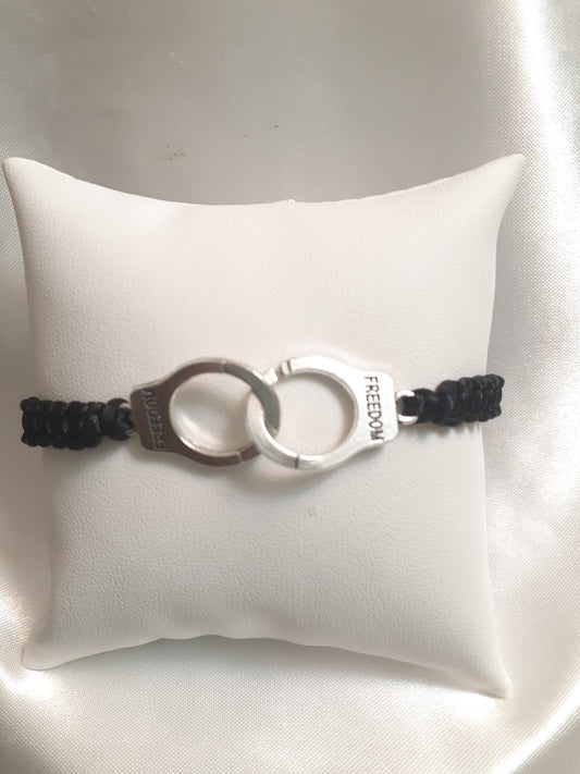 Freedom Handcuff Macrame Bracelets