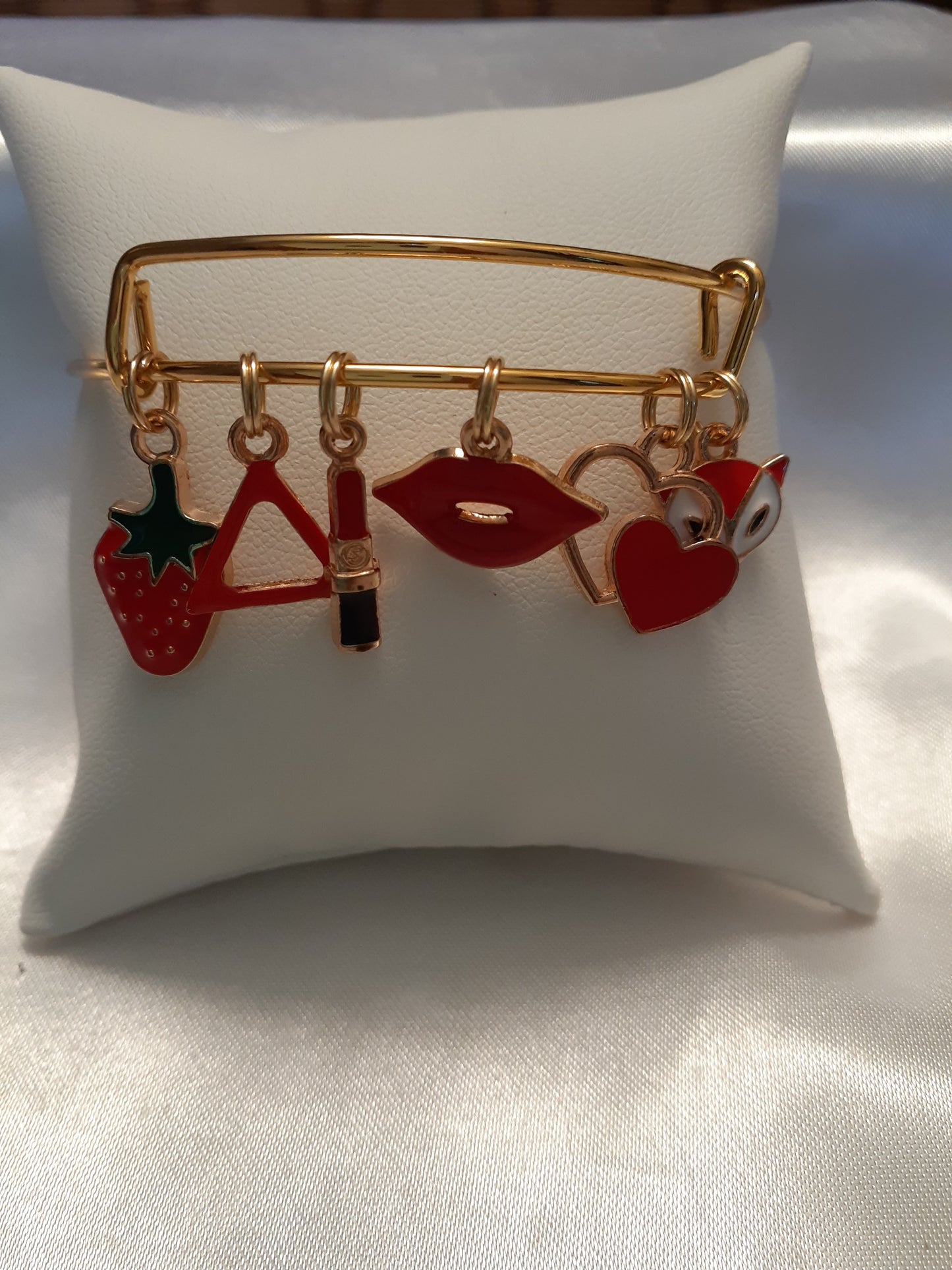 Fiery Red Bangle