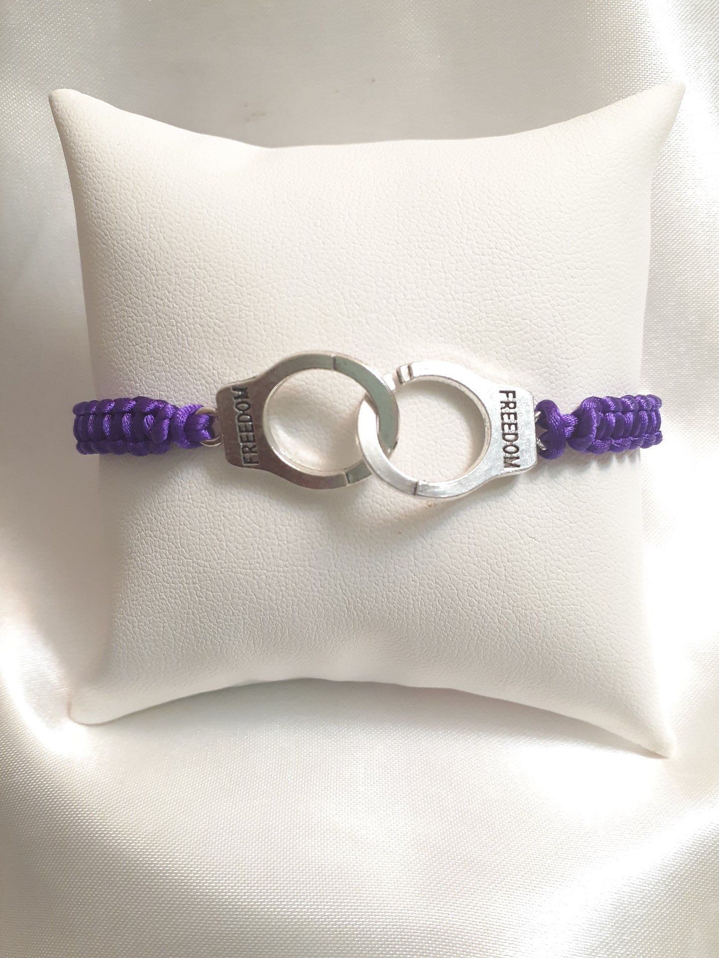 Freedom Handcuff Macrame Bracelets