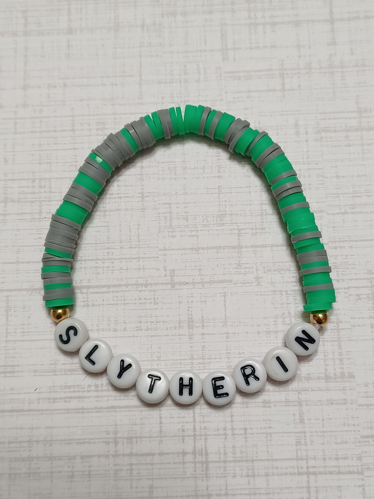 Harry Potter's clay disc bracelets