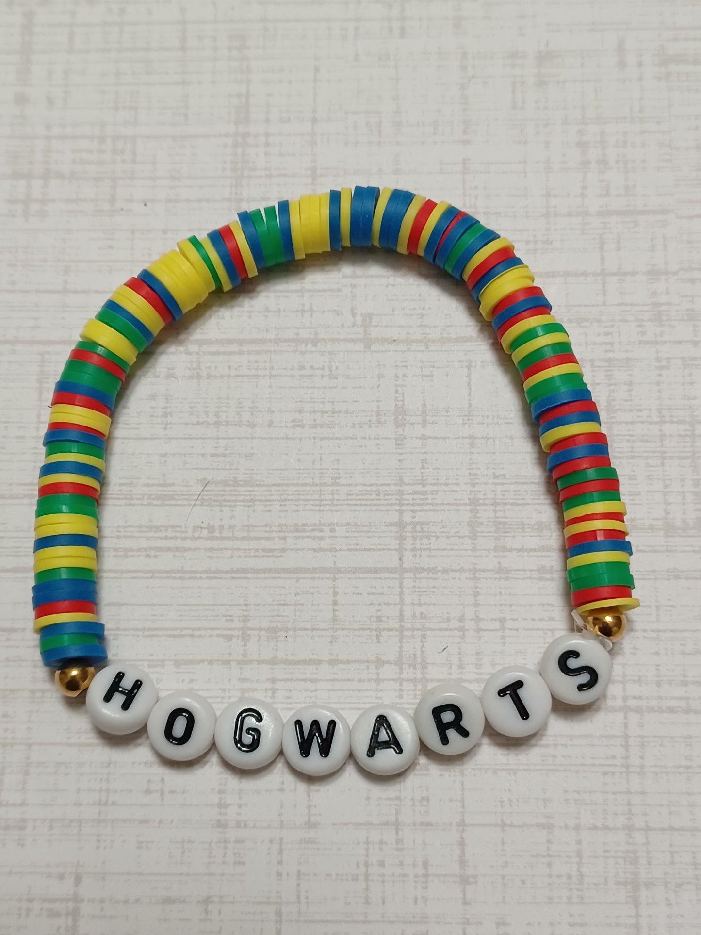 Harry Potter's clay disc bracelets
